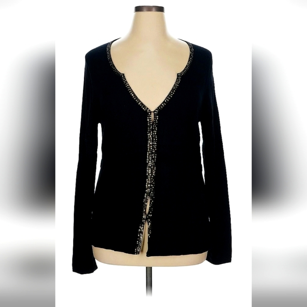 BCBGMaxAzria XL Long Sleeve Top